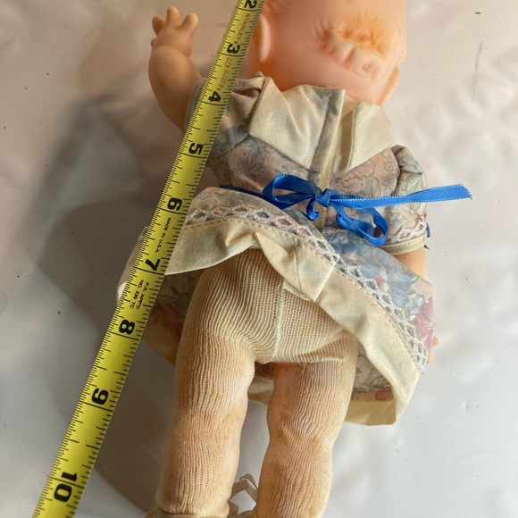 Kewpie Doll Floral Dress 11" 1987 Jesco Springtime? Vintage - Picture 4 of 4